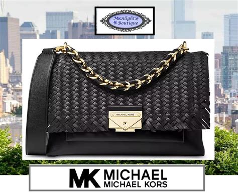 forzieri michael kors|Michael Kors Black Cece Medium Chain Shoulder Bag at FORZIERI.